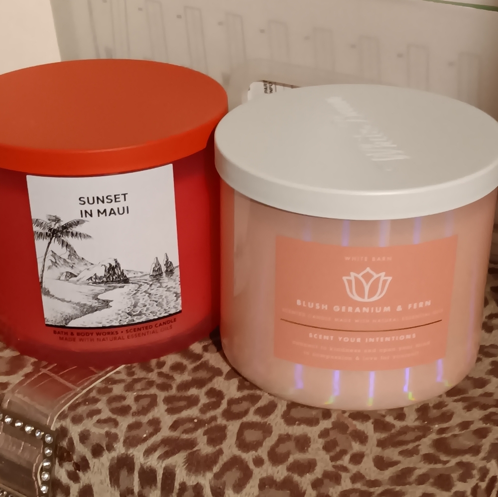 BBW 3 Wick Candles
